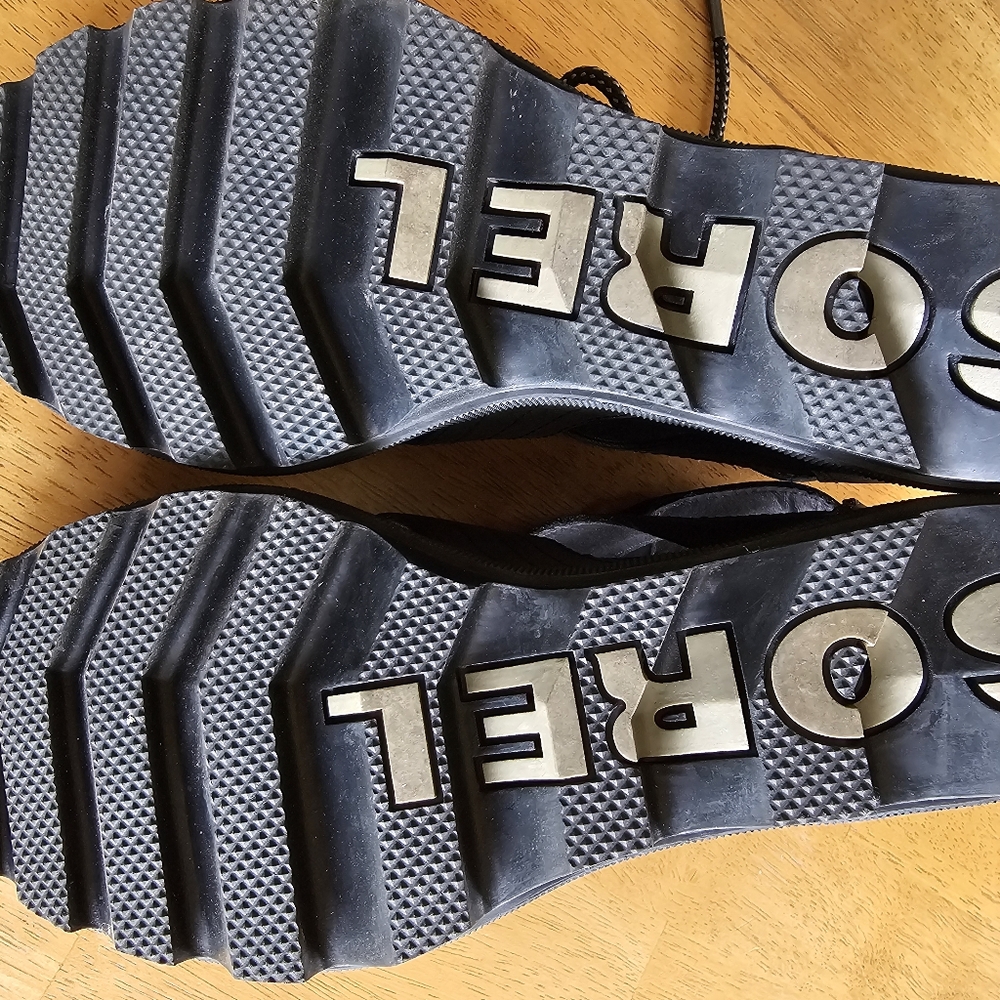 Sorel Black Lace-Up Open-Toe Sandals - Picture 3 of 4